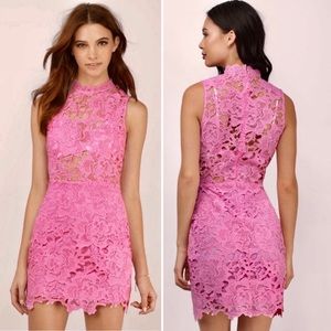 Tobi Sweet Fantasy Lace mini dress